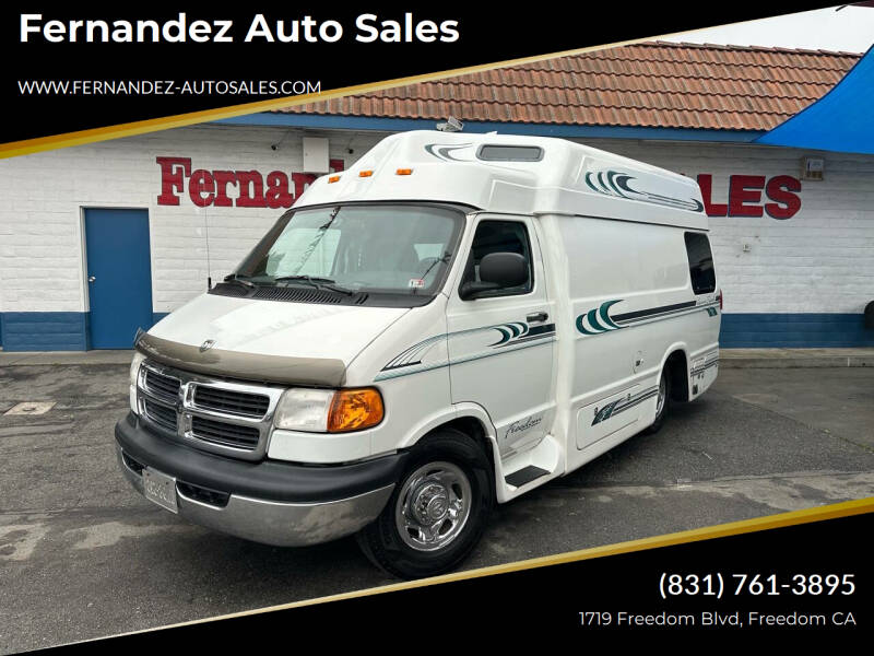 1998 Dodge Ram Van for sale at Fernandez Auto Sales in Freedom CA