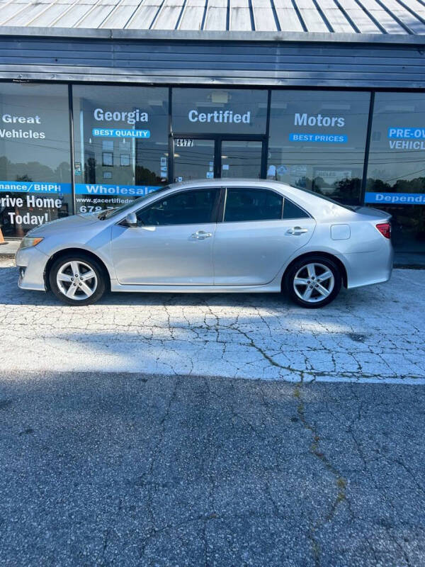 2014 Toyota Camry for sale at Georgia Certified Motors in Stockbridge GA