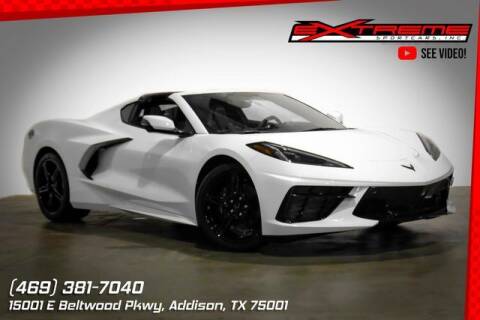 2022 Chevrolet Corvette for sale at EXTREME SPORTCARS INC in Addison TX