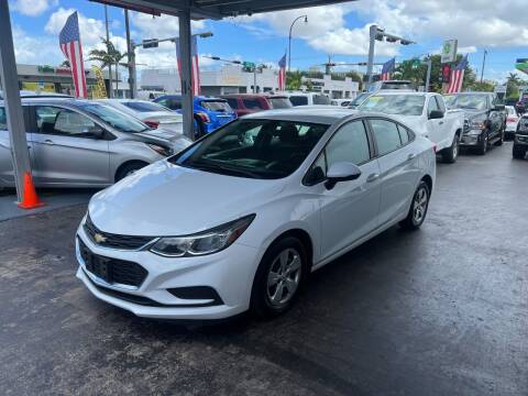 2018 Chevrolet Cruze for sale at American Auto Sales in Hialeah FL