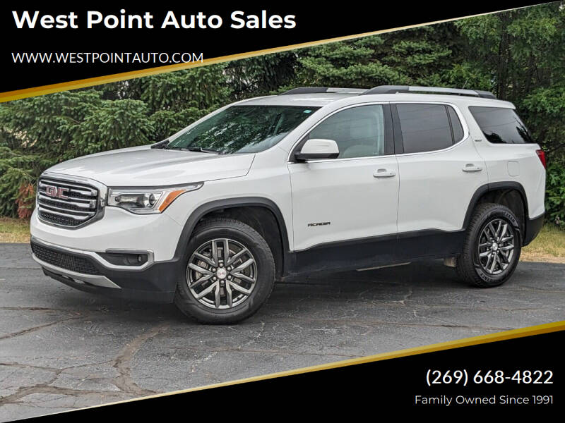 2019 GMC Acadia for sale at West Point Auto Sales & Service in Mattawan MI