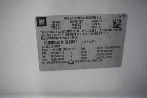 2017 Chevrolet Tahoe Police