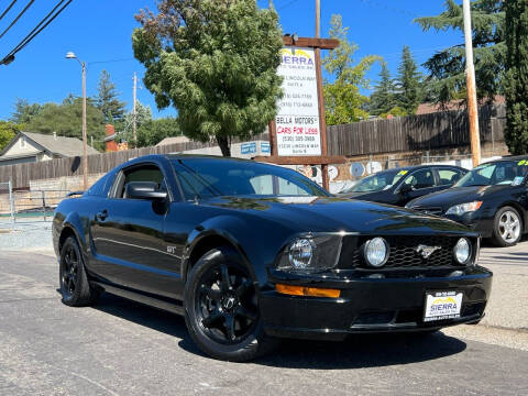 2006 Ford Mustang for sale at Sierra Auto Sales Inc in Auburn CA