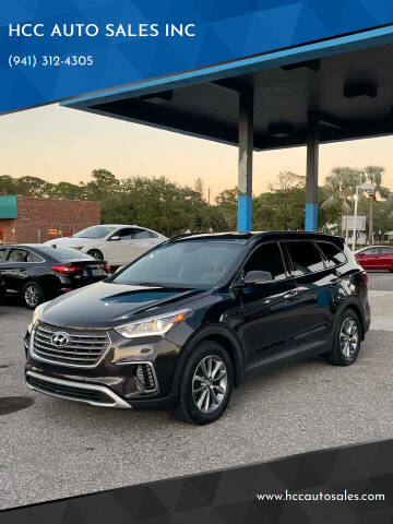 2018 Hyundai Santa Fe for sale at HCC AUTO SALES INC in Sarasota FL