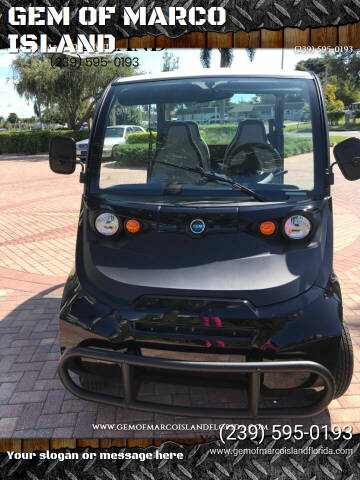 2019 GEM E4 for sale at Naples GEM Cars in Naples FL