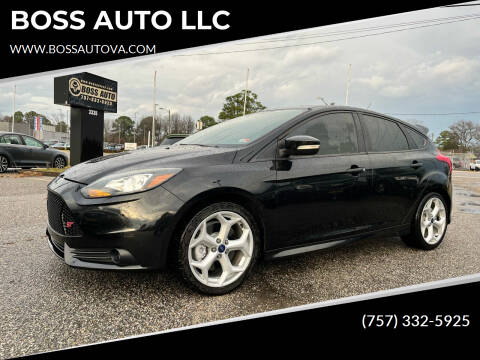 2013 Ford Focus for sale at BOSS AUTO LLC in Norfolk VA