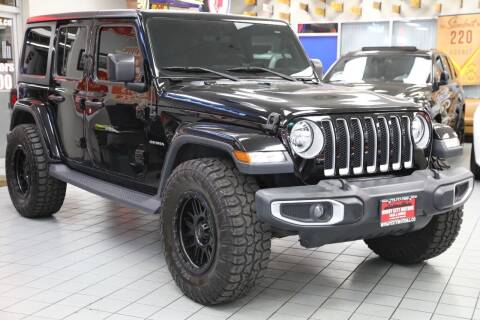 2018 Jeep Wrangler Unlimited for sale at Windy City Motors in Chicago IL