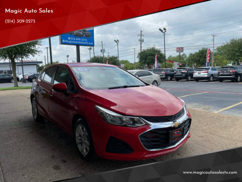 2019 Chevrolet Cruze for sale at Magic Auto Sales in Dallas TX
