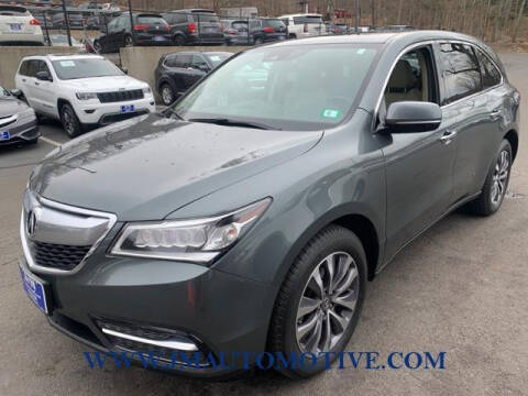 2016 Acura MDX for sale at J & M Automotive in Naugatuck CT
