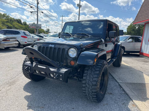 2012 Jeep Wrangler Unlimited for sale at KNE MOTORS INC in Columbus OH