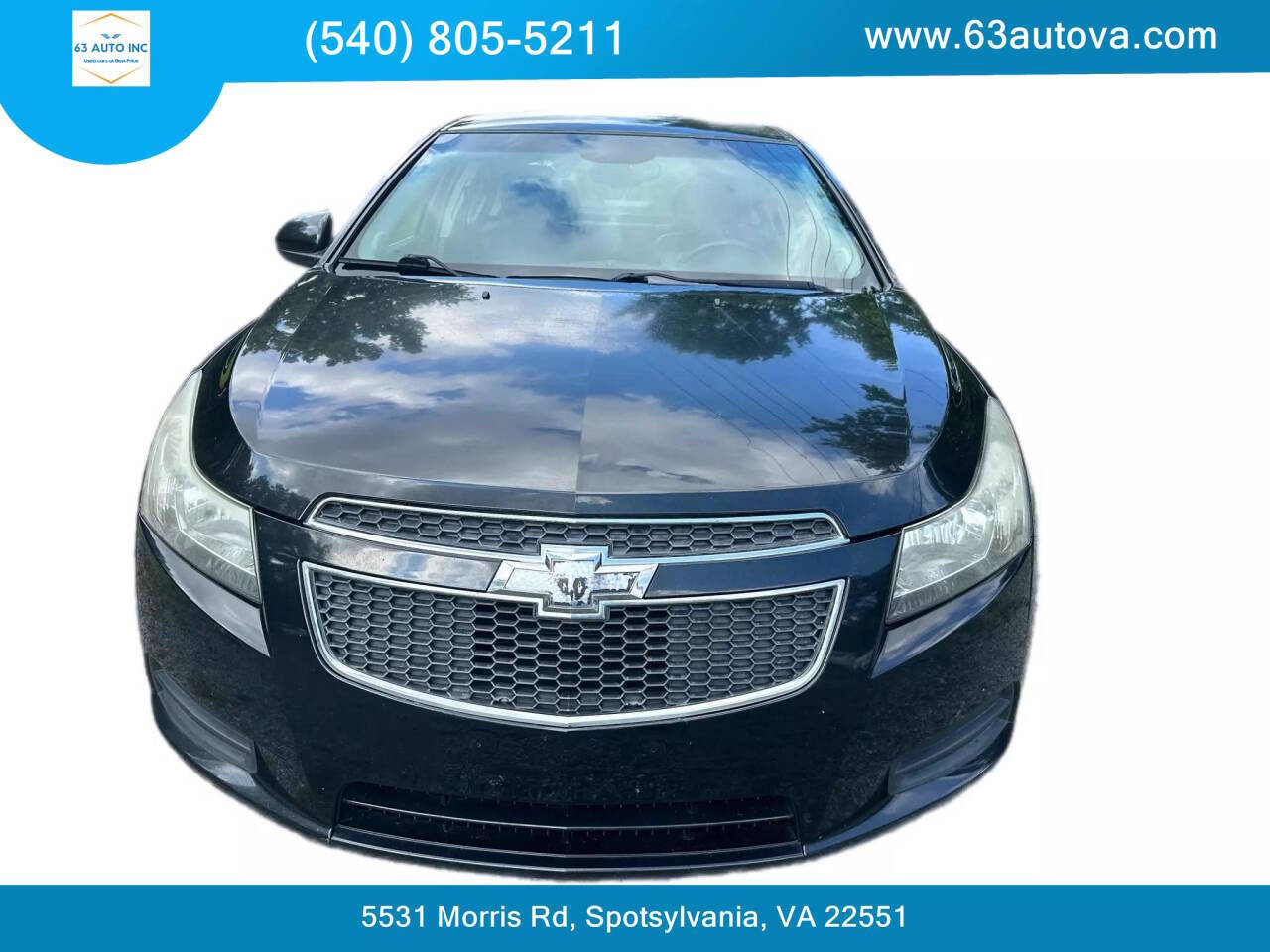 2014 Chevrolet Cruze for sale at 63 Auto Inc in Spotsylvania, VA