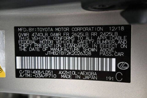2019 Lexus ES 300h