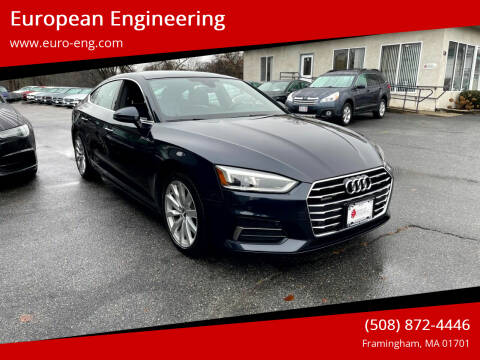 2018 Audi A5 Sportback for sale at European Engineering in Framingham MA