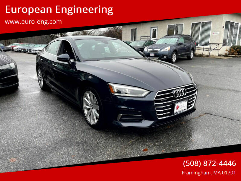 2018 Audi A5 Sportback for sale at European Engineering in Framingham MA