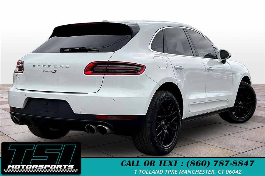 White 2017 Porsche Macan S AWD S 4dr SUV 2