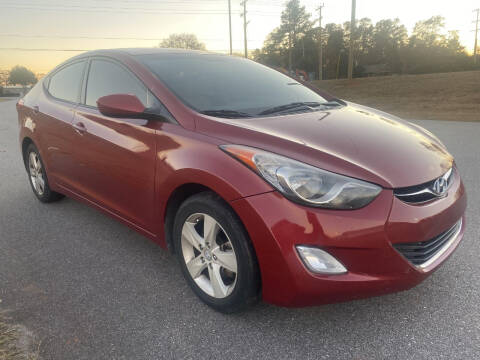 2013 Hyundai Elantra for sale at Happy Days Auto Sales in Piedmont SC