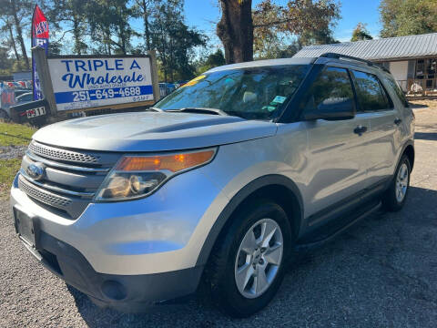 2013 Ford Explorer for sale at Triple A Wholesale llc in Eight Mile AL