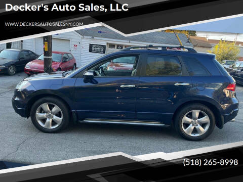 2007 Acura RDX for sale at Decker's Auto Sales, LLC in Schenectady NY