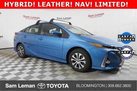 2021 Toyota Prius Prime for sale at Sam Leman Toyota Bloomington in Bloomington IL