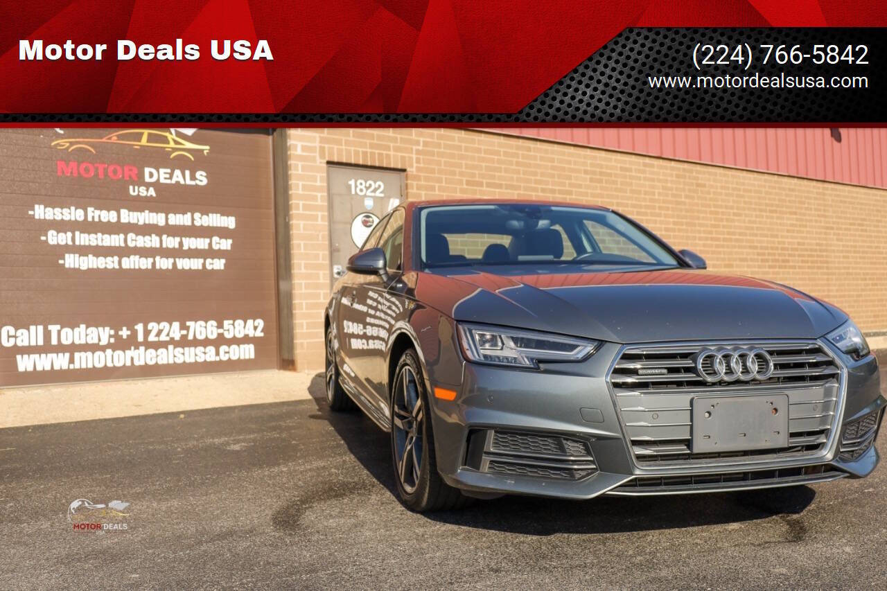 2017 Audi A4 2.0T quattro Premium Plus AWD 4dr Sedan 7A's photo