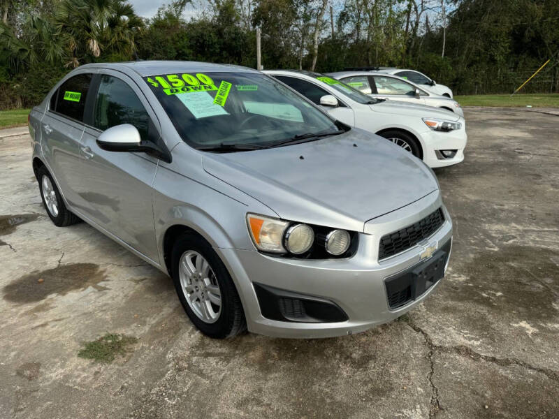 2012 Chevrolet Sonic for sale at DION'S TRUCKS & CARS LLC in Alvin TX