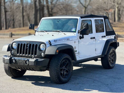 2017 Jeep Wrangler Unlimited for sale at Kapos Auto II in Ridgewood NY