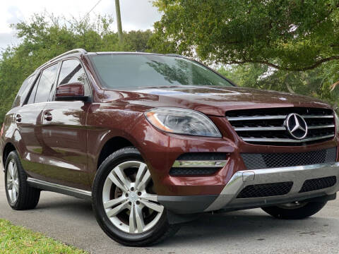 2013 Mercedes-Benz M-Class for sale at HIGH PERFORMANCE MOTORS in Hollywood FL