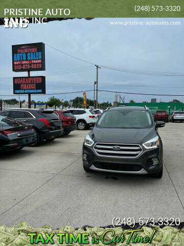 2017 Ford Escape for sale at PRISTINE AUTO SALES INC in Pontiac MI