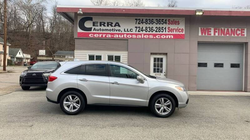 2014 Acura RDX for sale at Cerra Automotive LLC in Greensburg PA