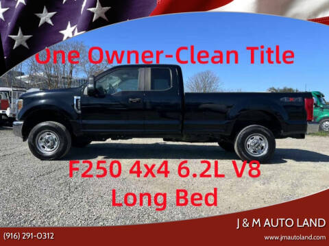 2018 Ford F-250 Super Duty for sale at J & M Auto Land in Sacramento CA