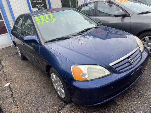 2001 Honda Civic for sale at Klein on Vine in Cincinnati OH