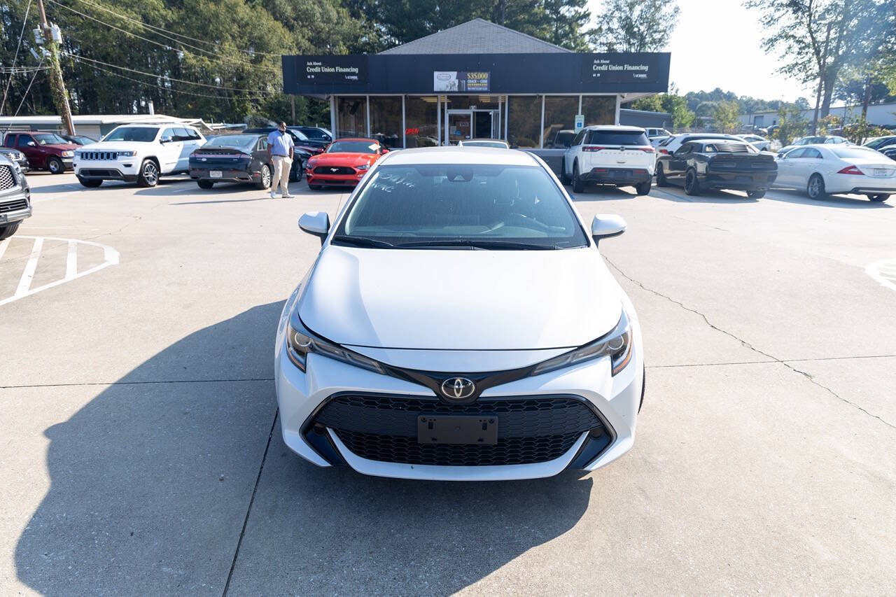 2021 Toyota Corolla Hatchback for sale at A & K Auto Sales and Leasing in Mauldin, SC