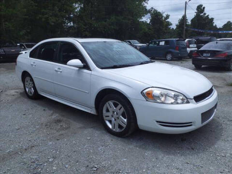 2012 Chevrolet Impala for sale at Town Auto Sales LLC in New Bern NC