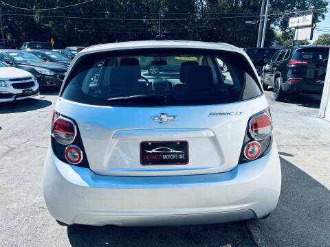 2015 Chevrolet Sonic LT Manual