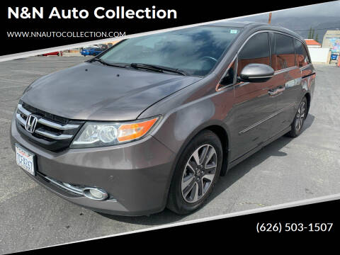 2014 Honda Odyssey for sale at n&n auto collection inc in Pasadena CA