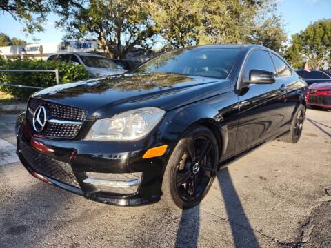 2013 Mercedes-Benz C-Class for sale at Auto World US Corp in Plantation FL