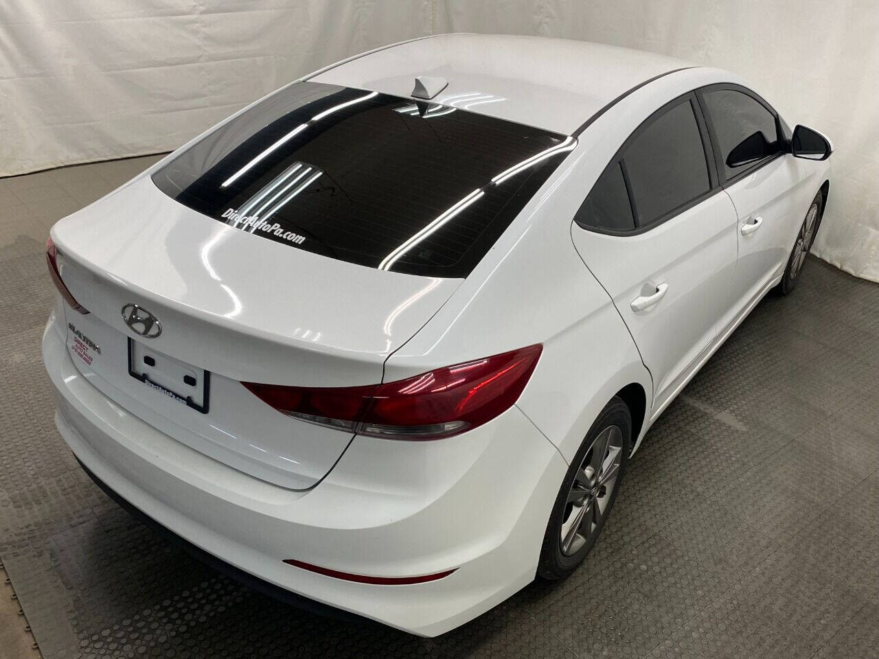 2017 Hyundai Elantra Value Edition 4dr Sedan (US) - White exterior view 10