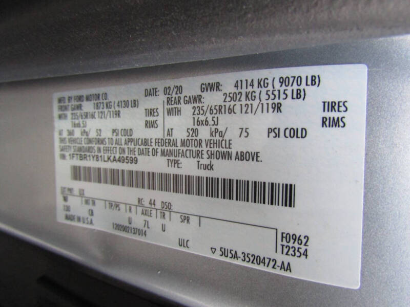 2020 Ford Transit 250