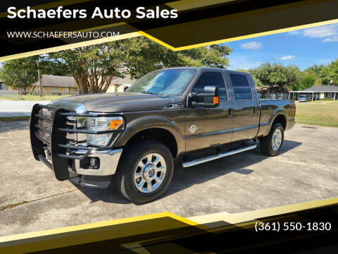 2016 Ford F-250 Super Duty for sale at Schaefers Auto Sales in Victoria TX