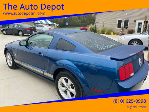 2007 Ford Mustang for sale at The Auto Depot in Mount Morris MI