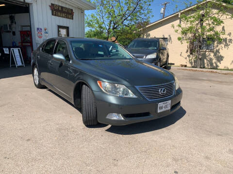 2007 Lexus LS 460 for sale at DFW AUTO FINANCING LLC in Dallas TX