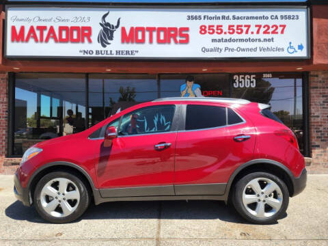 2015 Buick Encore for sale at Matador Motors in Sacramento CA
