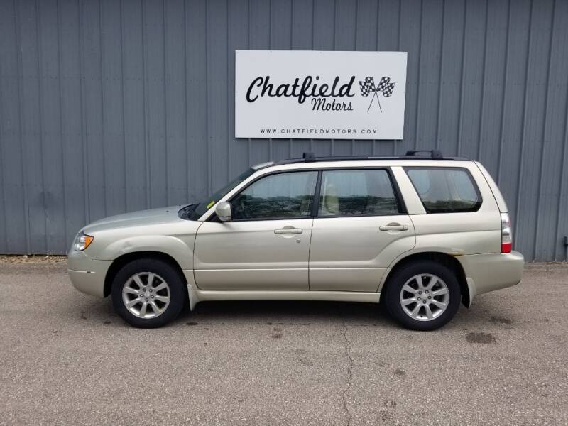 2006 Subaru Forester for sale at Chatfield Motors in Chatfield MN