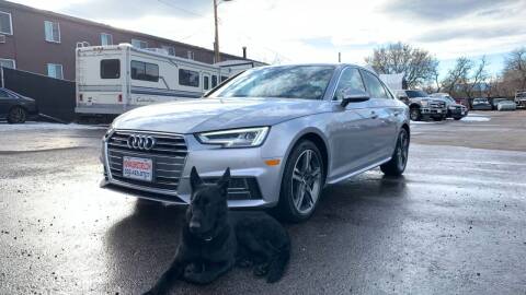 2018 Audi A4 for sale at McManus Motors in Wheat Ridge CO