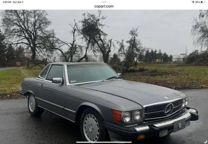 1987 Mercedes-Benz 560-Class 560 SEC