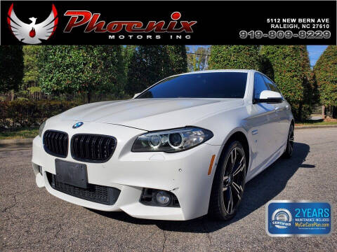 2014 BMW 5 Series for sale at Phoenix Motors Inc in Raleigh NC
