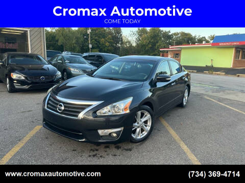 2014 Nissan Altima for sale at Cromax Automotive in Ann Arbor MI