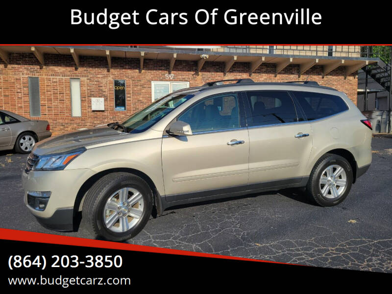 2014 Chevrolet Traverse for sale at Budget Cars Of Greenville in Greenville SC