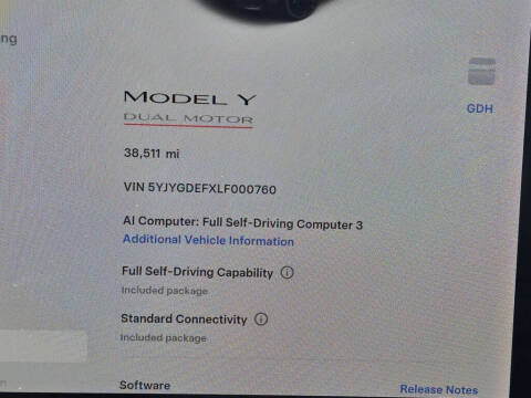 2020 Tesla Model Y