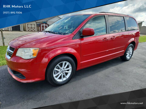 2014 Dodge Grand Caravan for sale at RHK Motors LLC in West Union OH